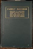 Produkt-Bild: Family Records of Branches of the Hanaford Thompson Huckins Prescott Smith Neal Haley Lock Swift Plumer Leavitt Wilson Green & Allied Families