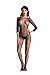 Amoretu Womens Sexy Lingerie Crotchless Bodysuits Classic Bodystocking