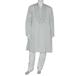 Novelty Pajama Tops Embroidered Kurta Pajama Long Sleeve Cotton Chest : 44 (chgkp150a)