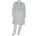 Dad Gift White Cotton Embroidered Kurta Pajama Size L Chest :42 inches