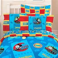 Cover image : Thomas Tank Train Engine - Ticket to Ride - Comforter Bedding Set - Twin Bed Size