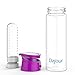 Infuser Water Bottle 27 Ounce NO BPA Sports Flavor Fruit Infusion Bottle - PLUS Recipe Ebook and Cleaning Brush INCLUDED
