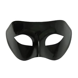 Black Venetian Masquerade Mask ~ Mardi Gras Masks