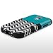 Galaxy S4 Mini Case, ULAK Hybrid (Hard Plastic Shell + Soft Silicone) Protective Rubber Rugged Hard Case for Samsung Galaxy S4 Mini i9190/i9192/i9195 (Follow the Sky/Black)