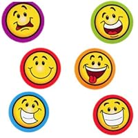 1 1/2 Smile Face Stickers