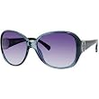 Juicy Couture Dame/S Women's Sports Wear Sunglasses w/ Free B&F Heart Sticker Bundle - Blue Crystal/Navy Gradient