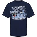 Maine Black Bears T Shirt : Maine Black Bears Navy Blue All About Navy & Blue T Shirt