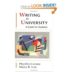 Writing at University: A Guide for Students