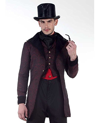 ThePirateDressing Steampunk Victorian Pirate Gothic Cosplay Mens Costume Coat Jacket