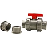 Red Flag Products True Union Ball Valve Water Pump Socket with Extra End Connector, 3/4-Inch