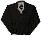 Microfiber jacket in Black, Size L