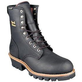 Chippewa Mens 8 Waterproof Insulated Steel Toe Logger by Chippewa