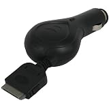 Rubberized Retractable Car Charger For