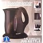 Toastmaster TEK4016BC Classic 1.5L Electric Cordless Jug Kettle Black
