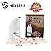 Nevlers All Natural Ceramic Himalayan Salt Inhaler with All Natural Himalayan Pink Crystal Salt - Great for Allergy and Asthma Relief - Handheld and Portable - White -