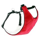 Canine Friendly Vest Harness, Medium, Red