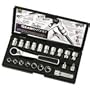 GearWrench 8921 21 Piece 3/8-Inch Drive (20mm) Metric Pass Thru Ratchet Set