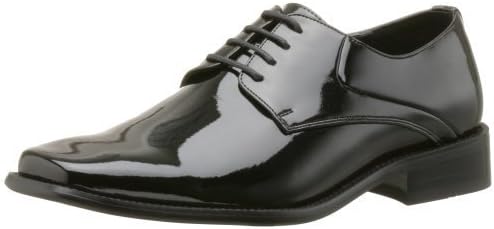 Zengara Men's Z30028 Oxford Tuxedo Shoes,11 2E US,Black