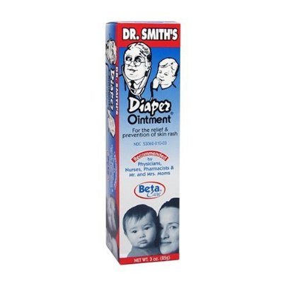 Dr. Smith's Diaper Ointment with Zinc Oxide, 3-Ounce Tubes