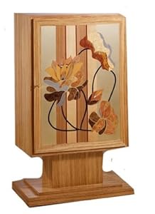Orbita Ampelio Gorla 30 Watch Winder In Lacquered Wood With Inlaid Veneers