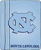 North Carolina Tar Heels 50x60 Royal Plush Raschel Throw Blanket - Mesh Style