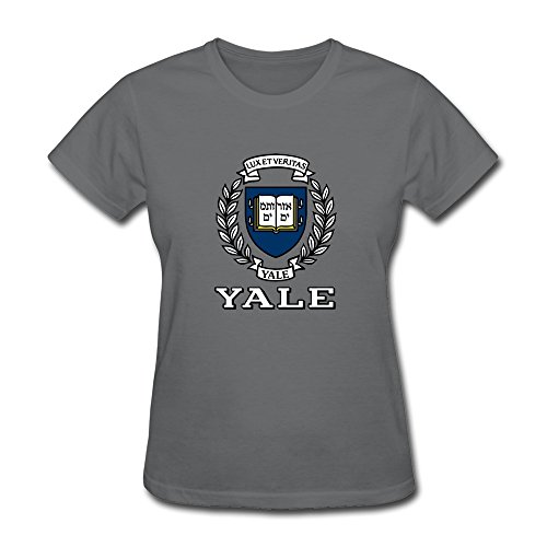 Kazzar Women's Yale University Motto T Shirt