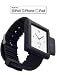 i10sWatch The Ultimate Watch. (i10s Luxurious Black, with iWatch Black iPod Nano 6G wrist band) Tiny Bluetooth iPod Transmitter with iPod Nano 6G wrist band (iPod Nano Not included).