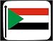 Decorated Mouse Pad with flag, Sudanese, Sudan