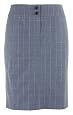 Fossil Pencil Skirt - Bridget (Color: Grey)