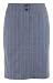 Fossil Pencil Skirt - Bridget (Color: Grey)