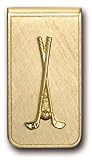 Money Clip Golf Gold Tone