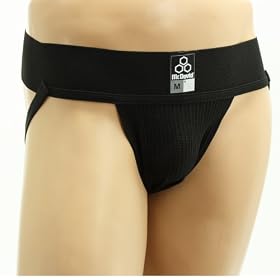 McDavid 310R-BK Classic Athletic Supporter Jock Strap Adult Black Medium by