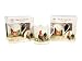 Cockerel & Hen Mug/Coaster Set 10cm
