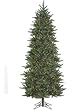 10' Slim Fresh Cut Carolina Frasier Artificial Christmas Tree Clear Pre-Lit