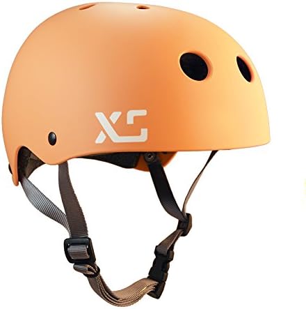 XS Helmets Classic Skate Helmet, Medium/Large, Apricot