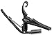 Kyser Quick-Change Capo for 6-string acoustic guitars, Black Chrome, KG6BC