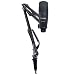Marantz Professional Pod Pack 1 USB Condenser Microphone Kit for Gaming, Streaming and Podcasting with Built-In Audio Interface, Adjustable Boom Arm and Desk Clamp, Plug-and-Play