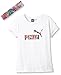 PUMA Big Girls' Tee with Head Band, White, Small (7)