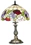 Rose Tiffany-Style Table Lamp