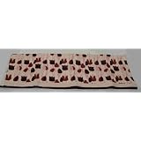 Beansprout Talullah Valance, Pink Maroon by Pem America