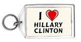 I love Hillary Clinton Keychain