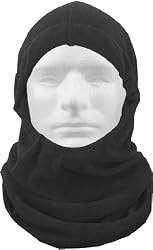 Rothco Adjustable Polar Fleece Balaclava - Black