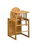 East Coast Combination Highchair - All Wood