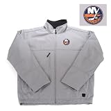 New York Islanders NHL Explorer Fleece Jacket (Silver)
