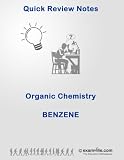 Organic Chemistry Review: Benzene (Quick Review Notes)