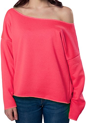 1980s style cut off sweatshirt