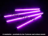 Purple Underglow Underbody 4 Pc Car Neon Kit Lights - Brand New - FREE SHIPPING