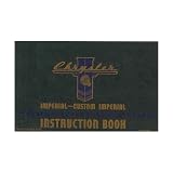 1940 CHRYSLER IMPERIAL Owners Manual User Guide by Chrysler