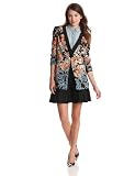 BCBGMAXAZRIA Womens Andres Woven Sportswear Jacket