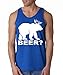Shop4Ever® Beer Deer Bear Men's Tank Top Funny shirts